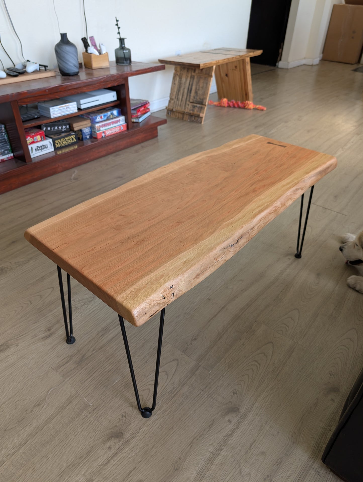 Cherry Live Edge Coffee Table