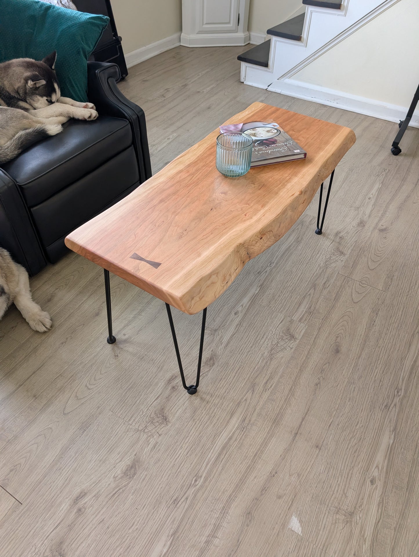 Cherry Live Edge Coffee Table