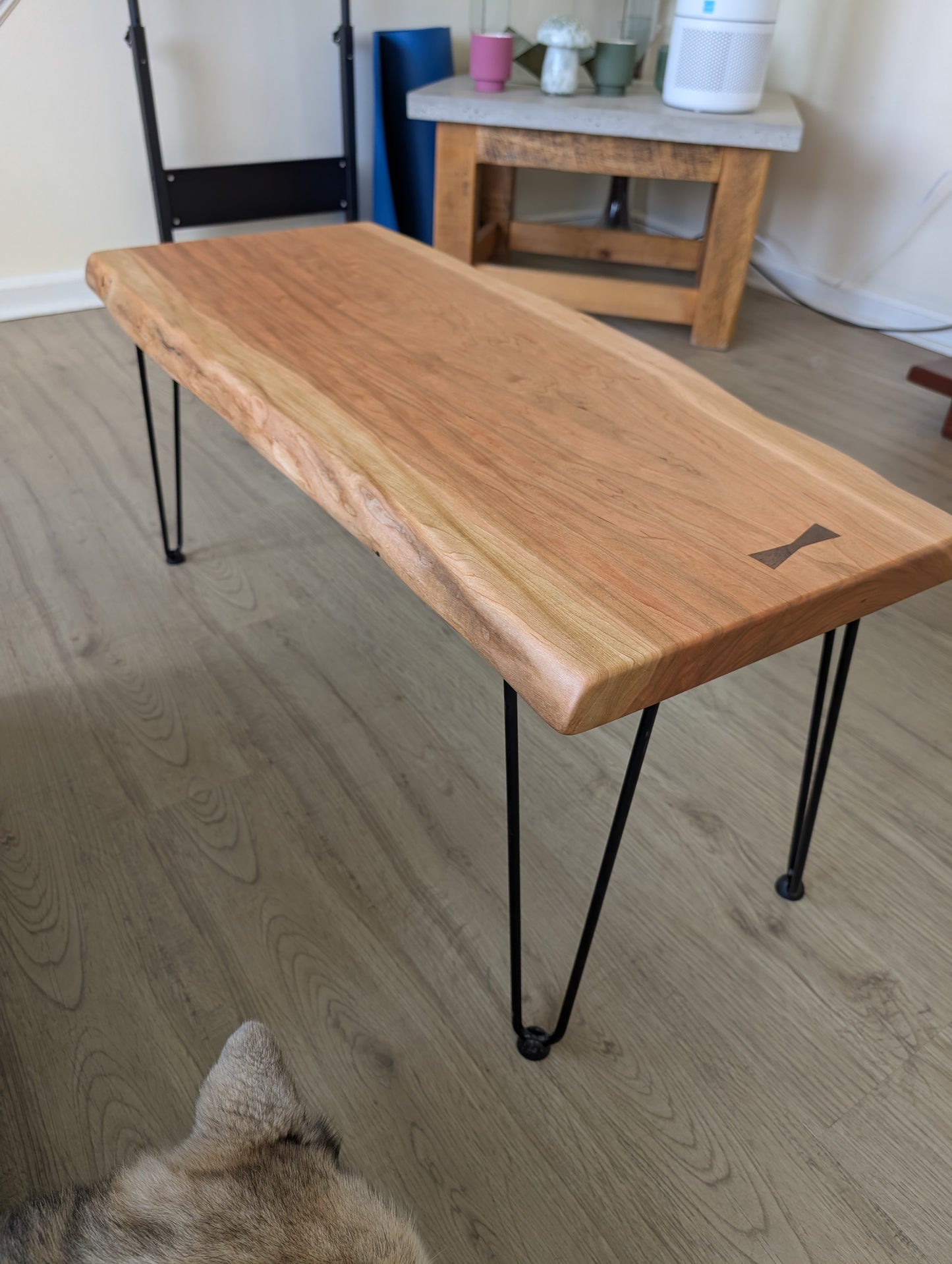 Cherry Live Edge Coffee Table