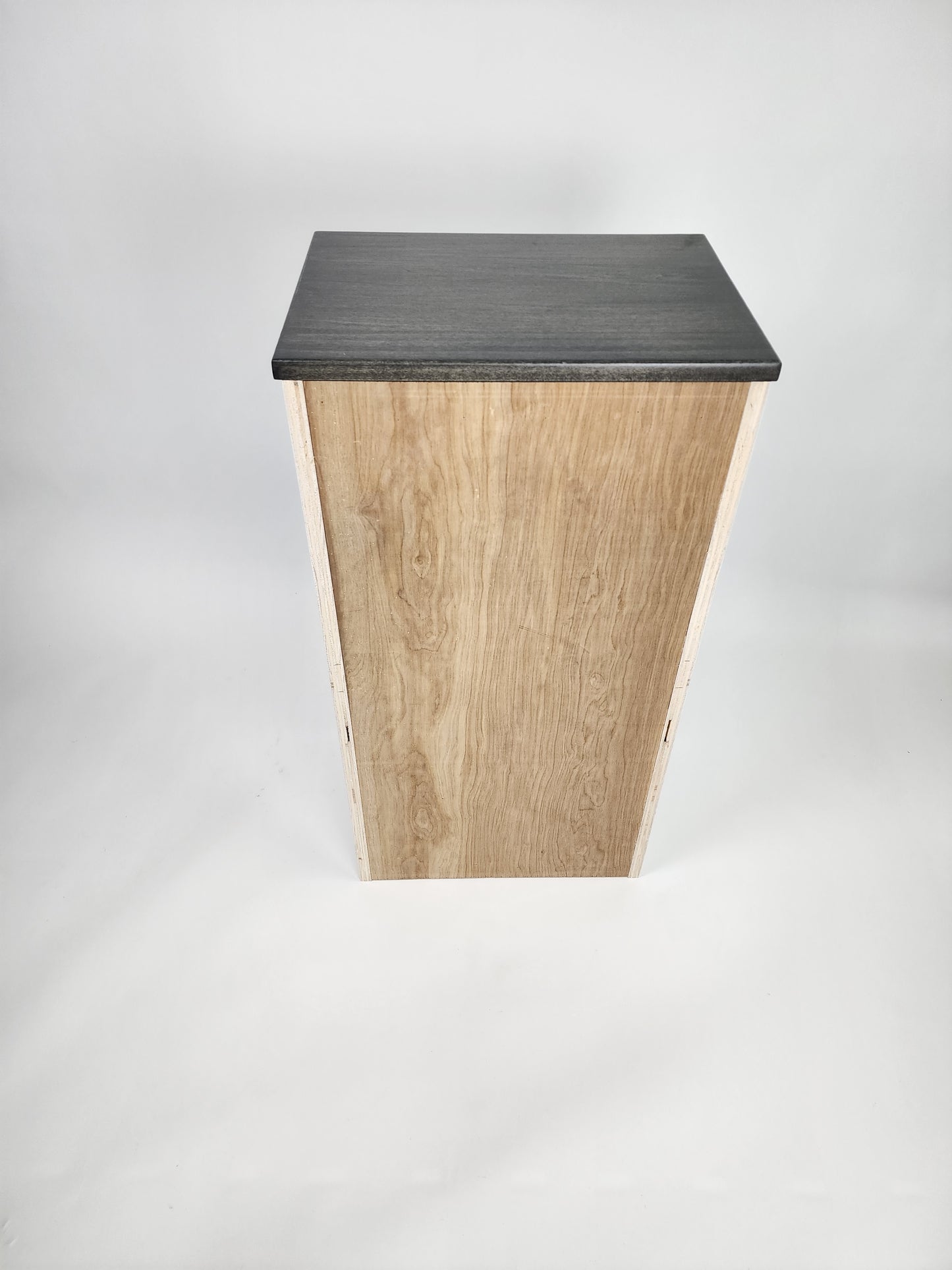 Trash Can Cabinet With Tilt Open Door and Drawer(White)