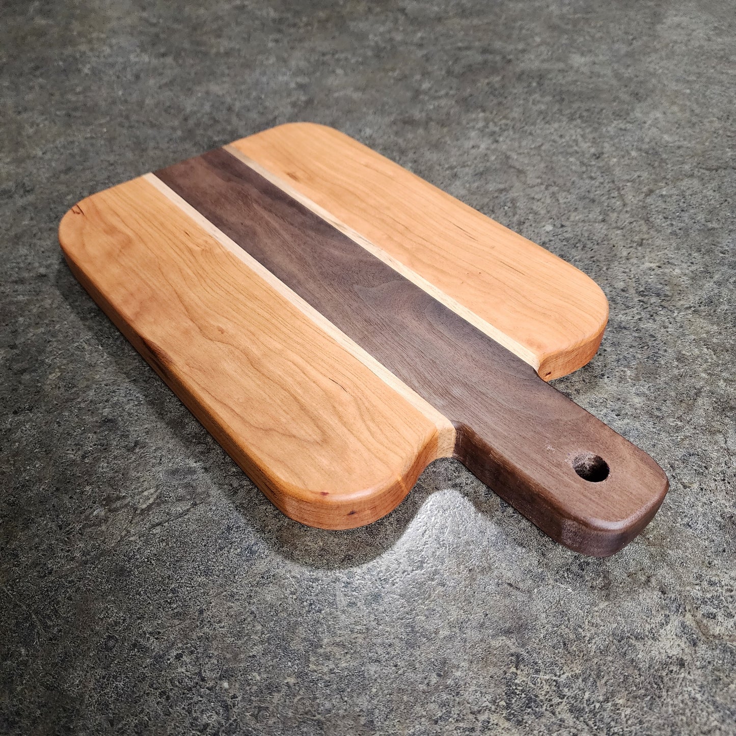 Small Paddle Charcuterie Board(Pumpkin with maple stripes)