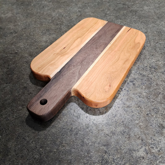 Small Paddle Charcuterie Board(Pumpkin with maple stripes)