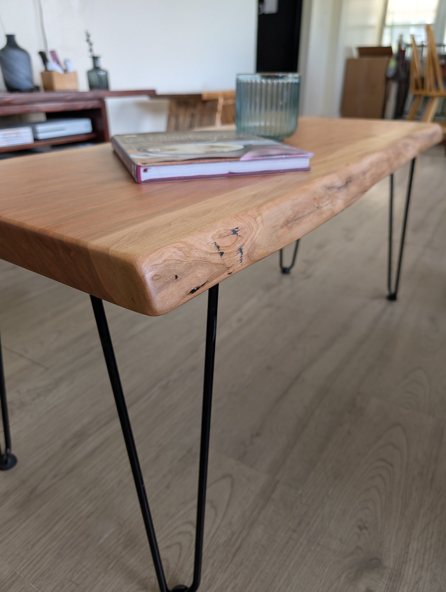 Cherry Live Edge Coffee Table