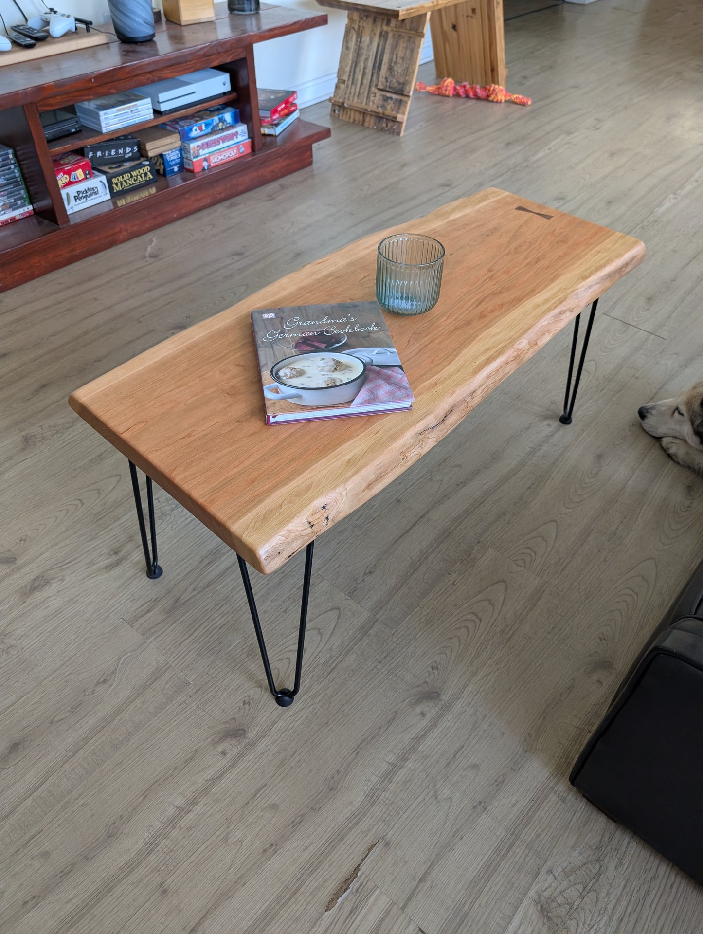 Cherry Live Edge Coffee Table