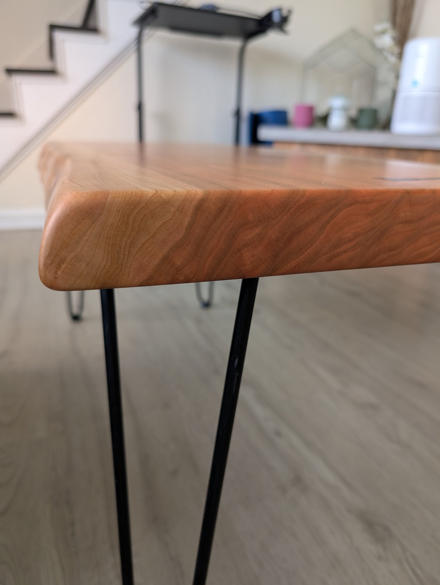 Cherry Live Edge Coffee Table