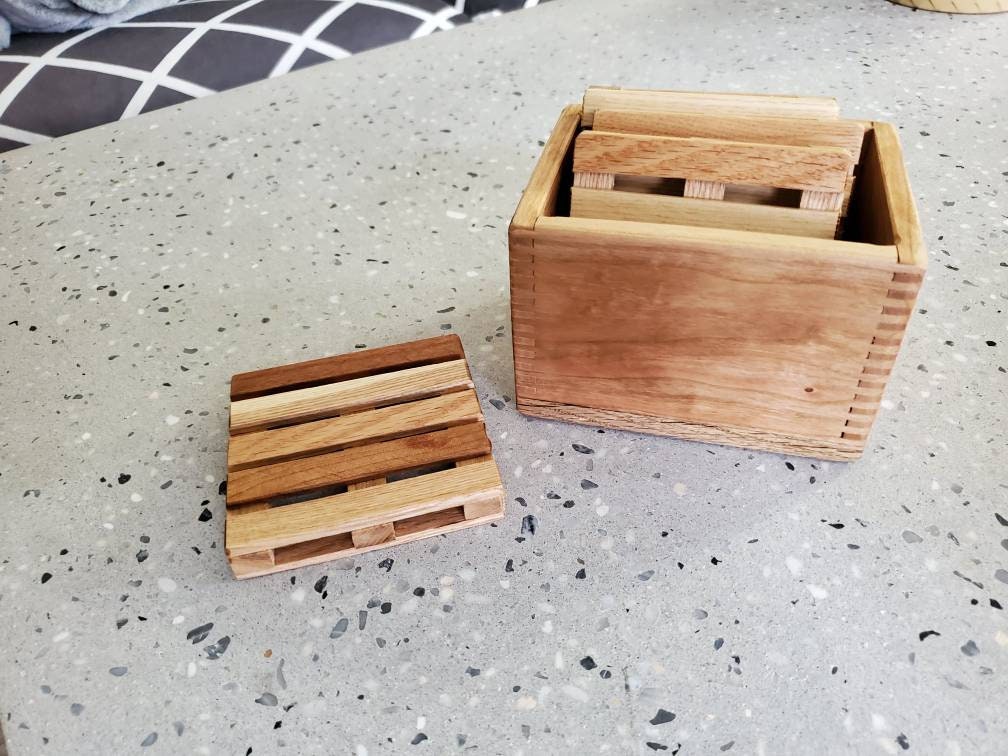 DIY Wooden Drink Coasters